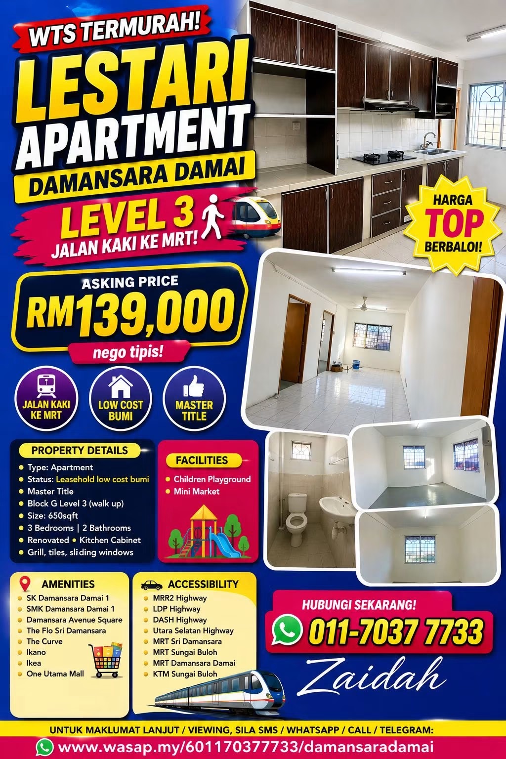 WTS Lestari Apartment Damansara Damai
