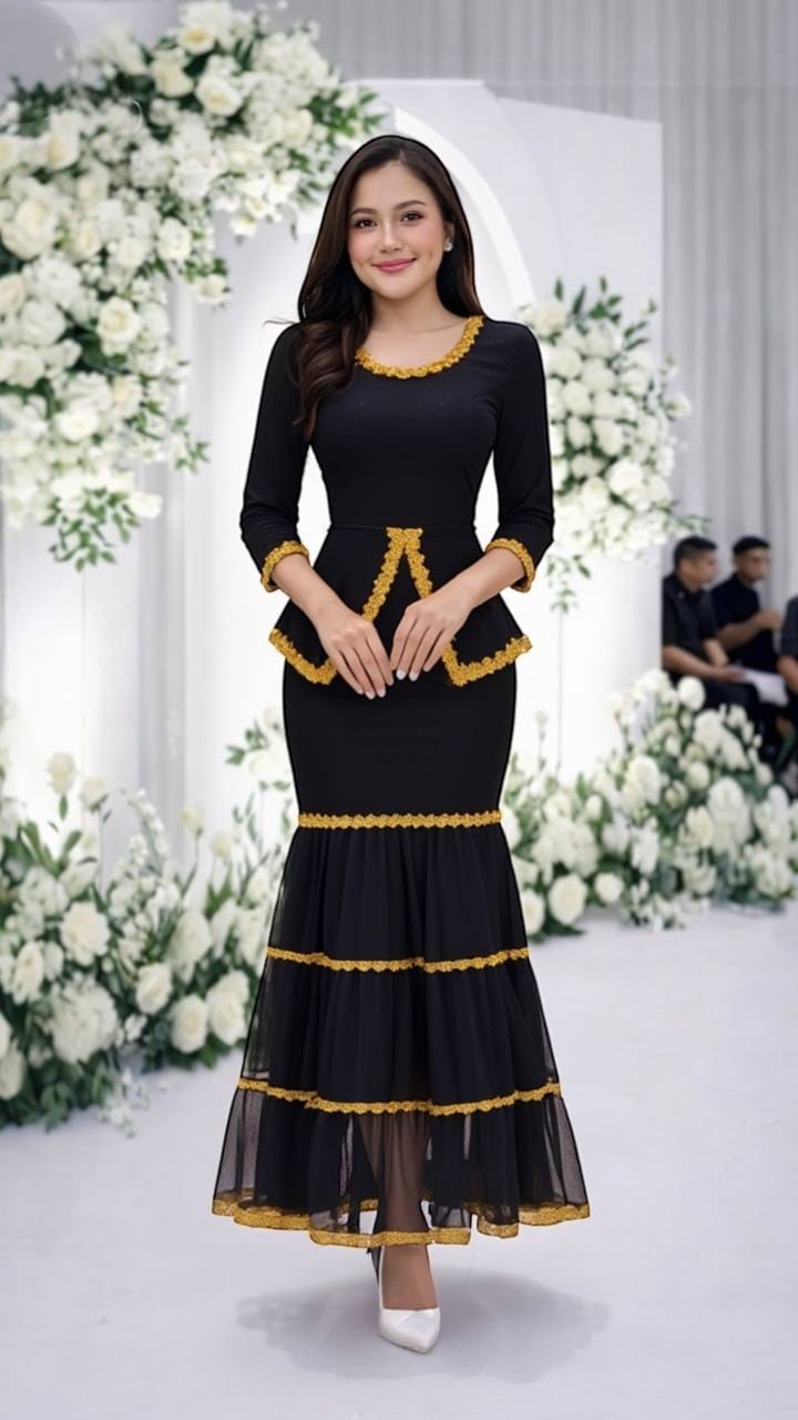 Dress peplum versi duyung