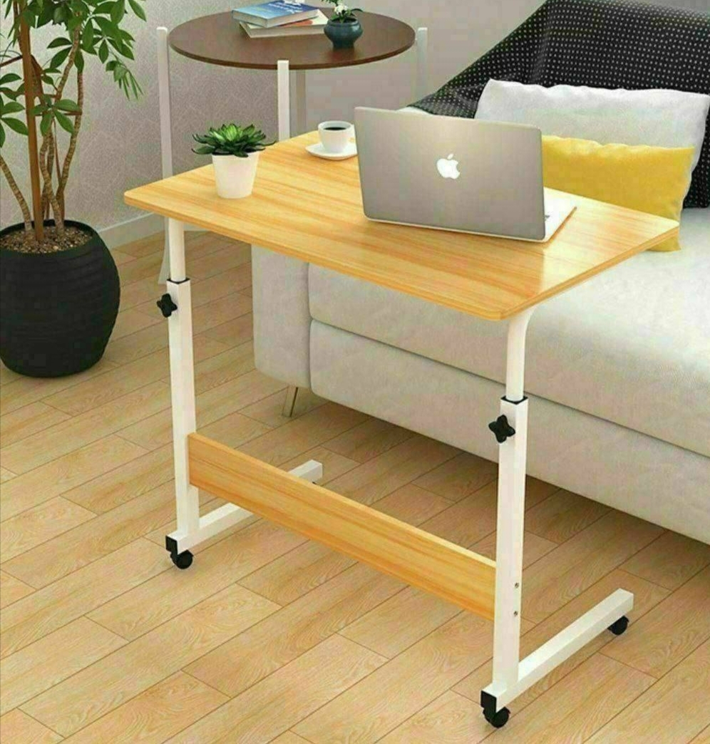 Laptop table desk with wheels
