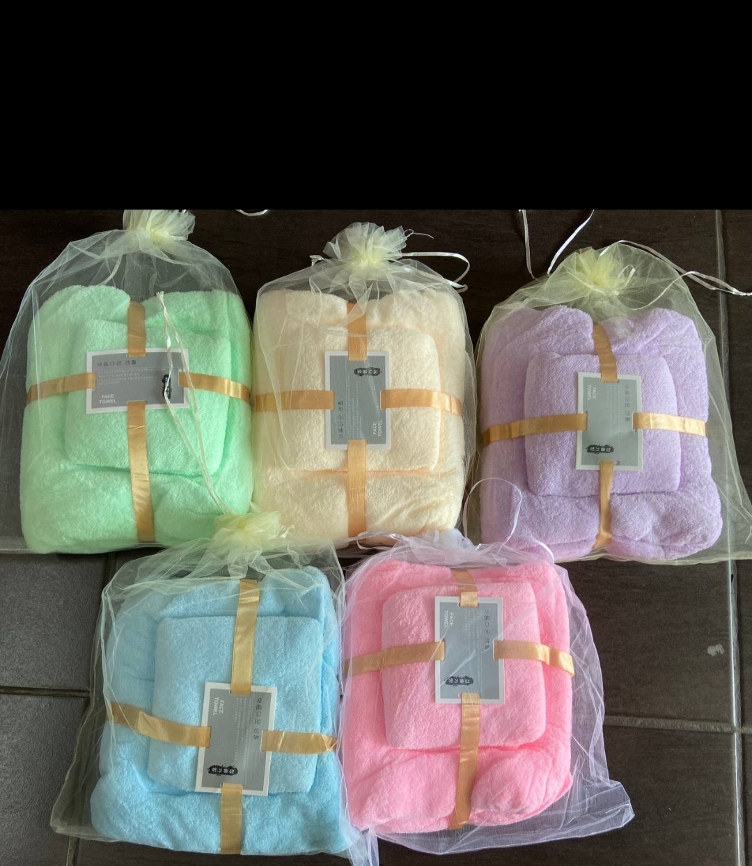2 packs of bathroom towels size 35*70cm/70*140cm ~purple