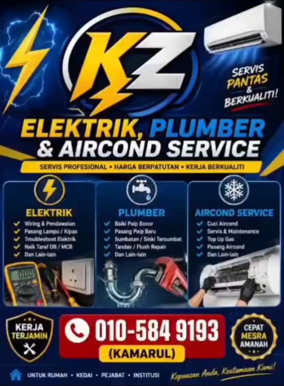 Electric,plumber & Aircond service