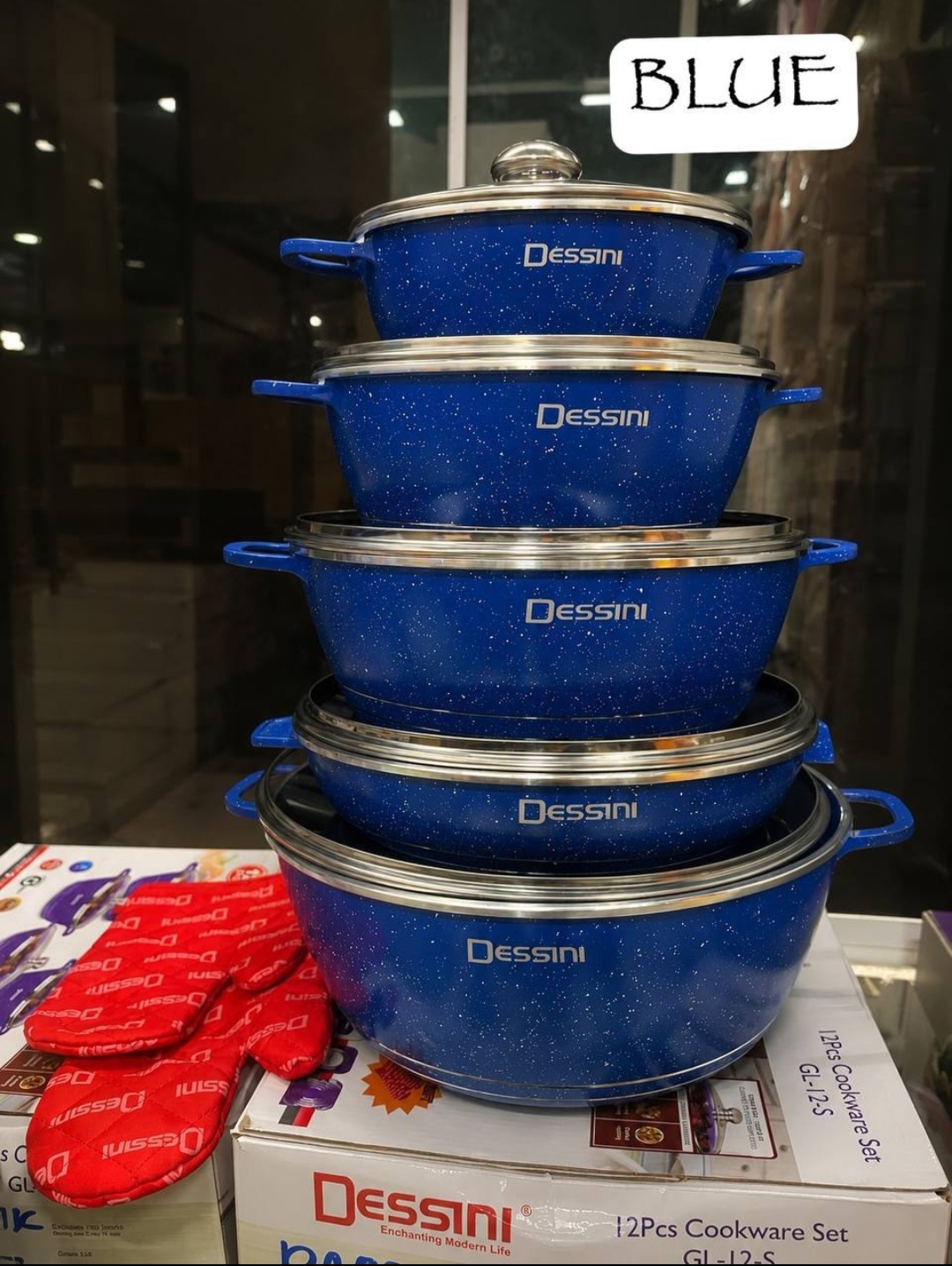 Dessini 12 pcs color dark blue[✓]