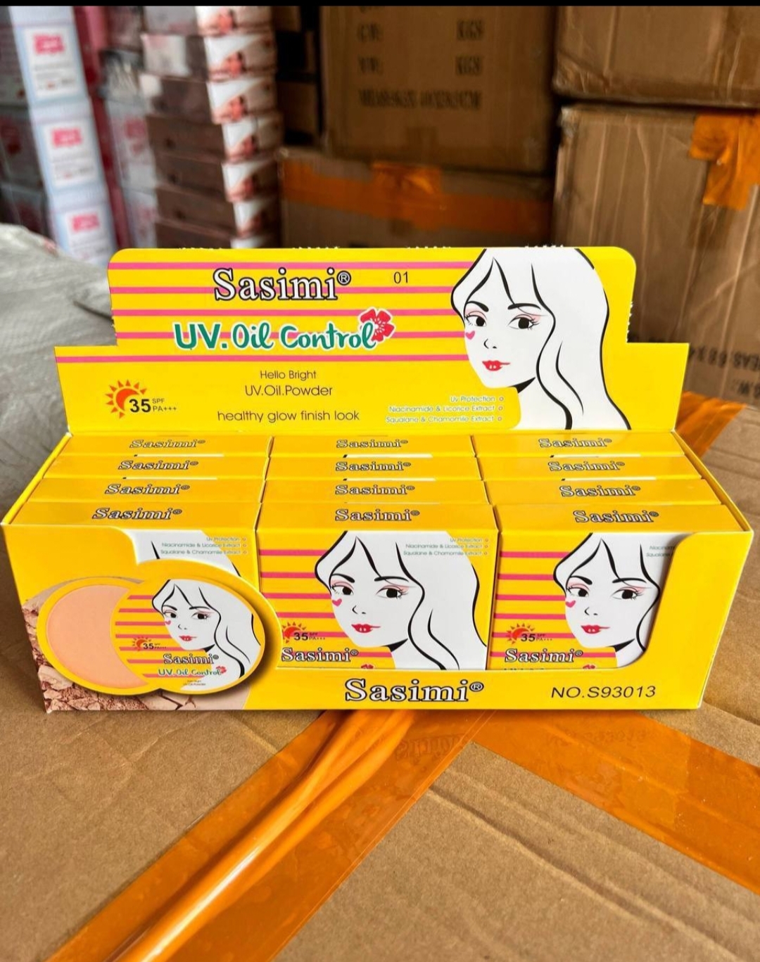 Sasimi UV oil control powder spf 35pa