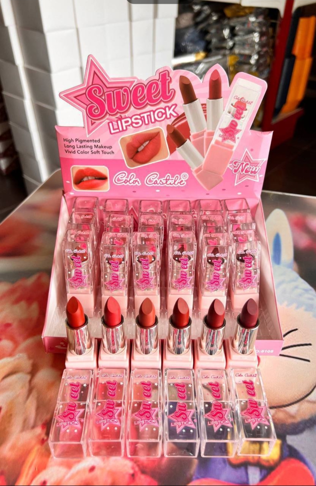 Color Castile sweet lipstick 1 box 24 pcs