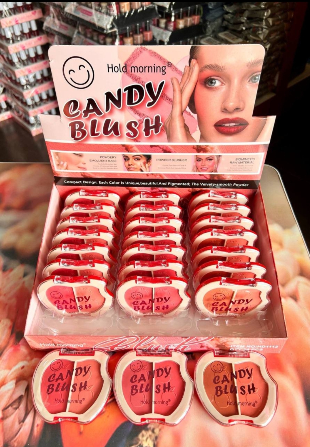 Hold morning candy blush 1box 24 pcs