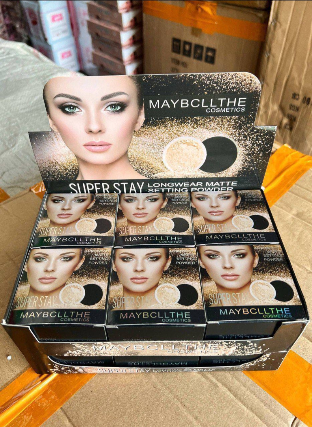 Maybcllthe super stay longwear matte setting powder