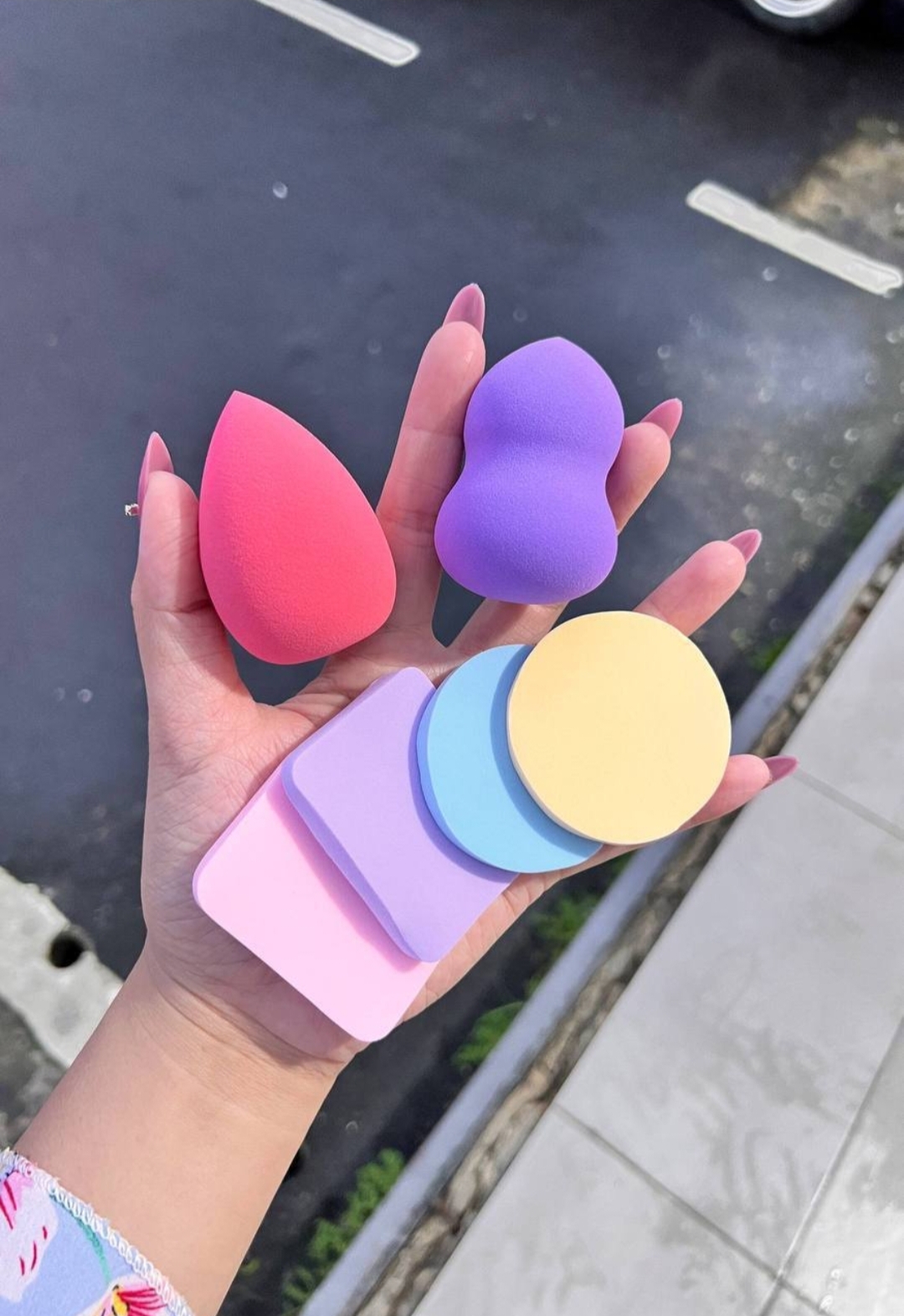 Kele powder puff 6in1