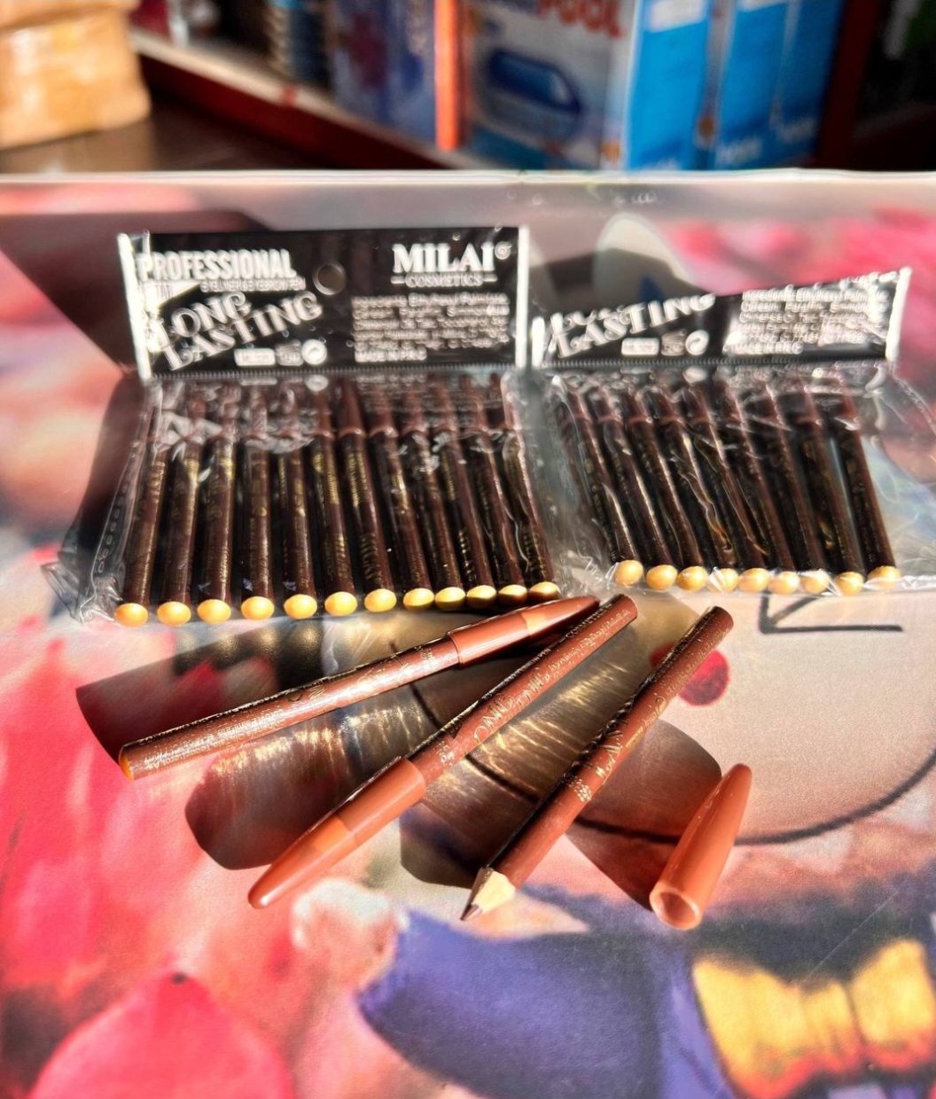 Milai cosmetic professional star eyeliner & eyebrow pen ML326 1pkt 12pcs
