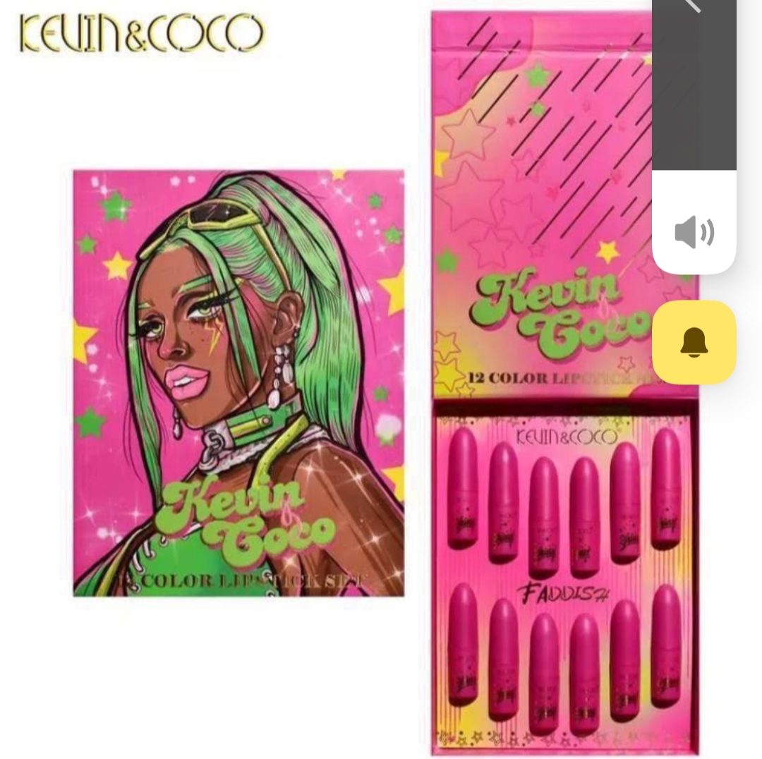 KC 12 color lipstick set