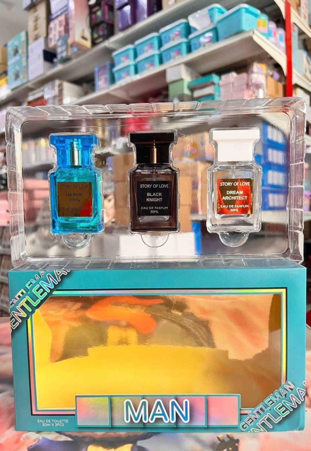 GENTLEMAN EAU DE TOILETTE  3in1 story of love 30ml NO-L.507