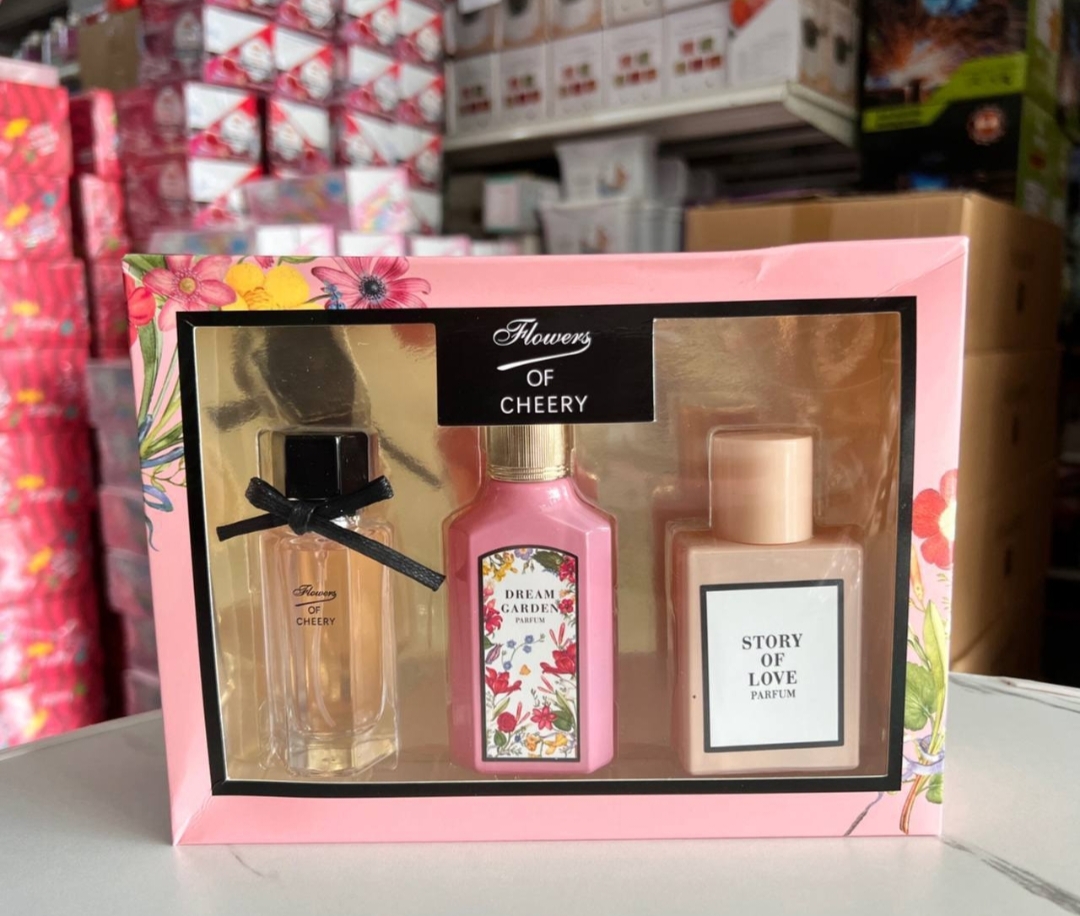 FLOWERS OF CHERRY PARFUME SET 3IN1 L-390